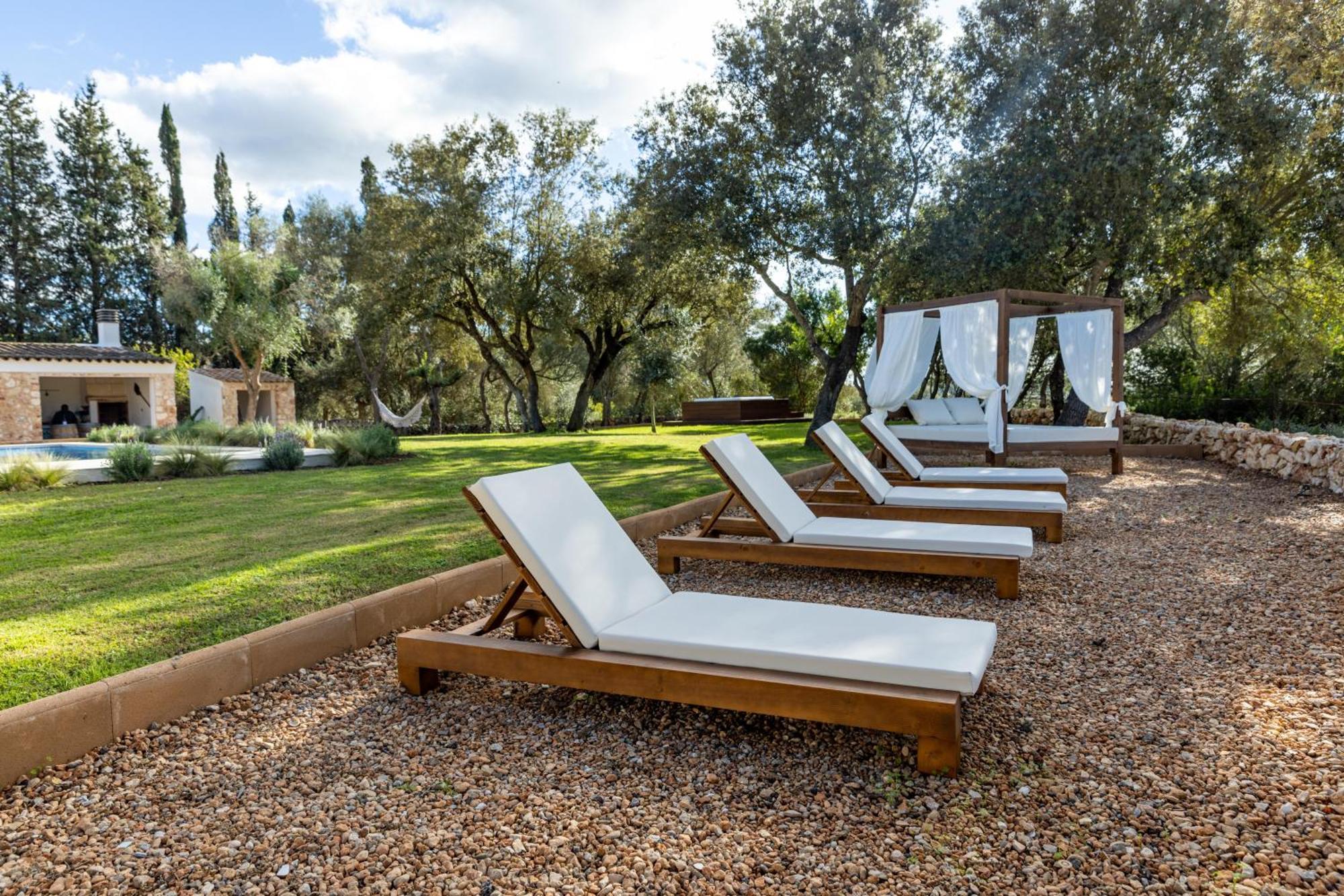 Es Mirador De Vernissa Jacuzzi Sauna Y Piscina Santa Margalida Buitenkant foto