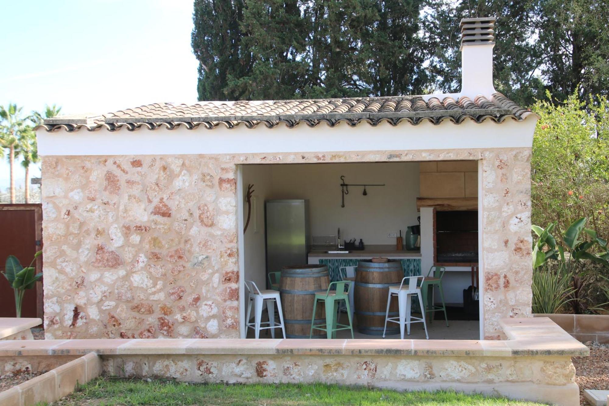 Es Mirador De Vernissa Jacuzzi Sauna Y Piscina Santa Margalida Buitenkant foto