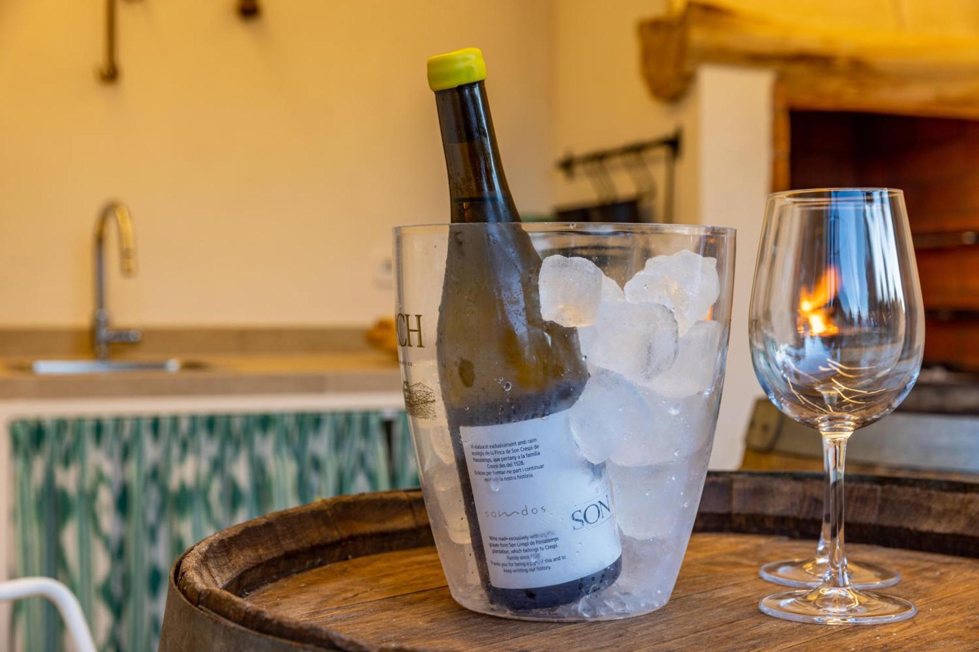 Es Mirador De Vernissa Jacuzzi Sauna Y Piscina Santa Margalida Buitenkant foto