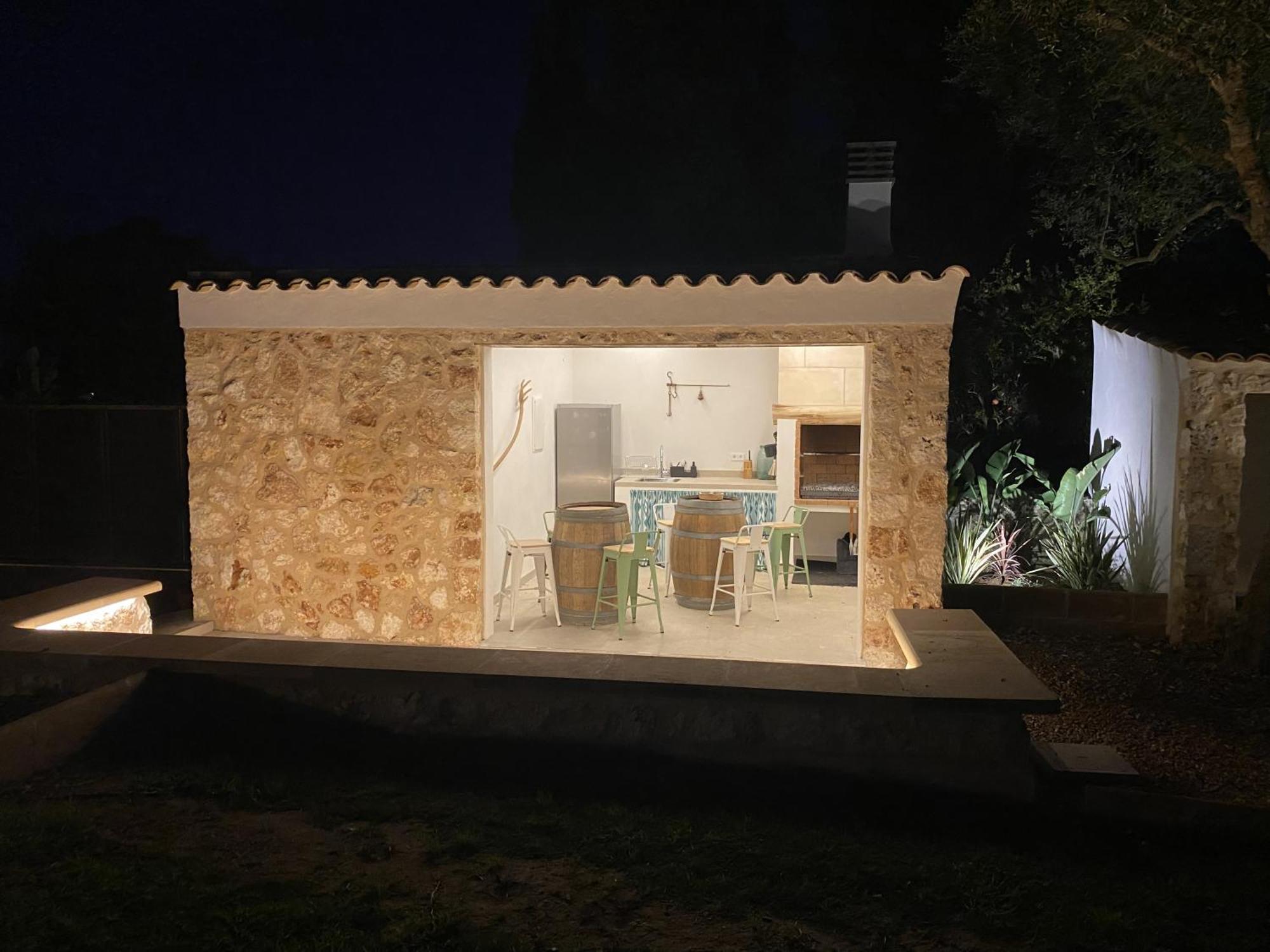 Es Mirador De Vernissa Jacuzzi Sauna Y Piscina Santa Margalida Buitenkant foto