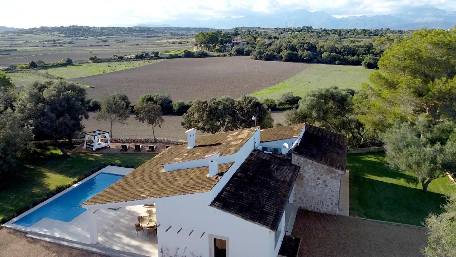 Es Mirador De Vernissa Jacuzzi Sauna Y Piscina Santa Margalida Buitenkant foto