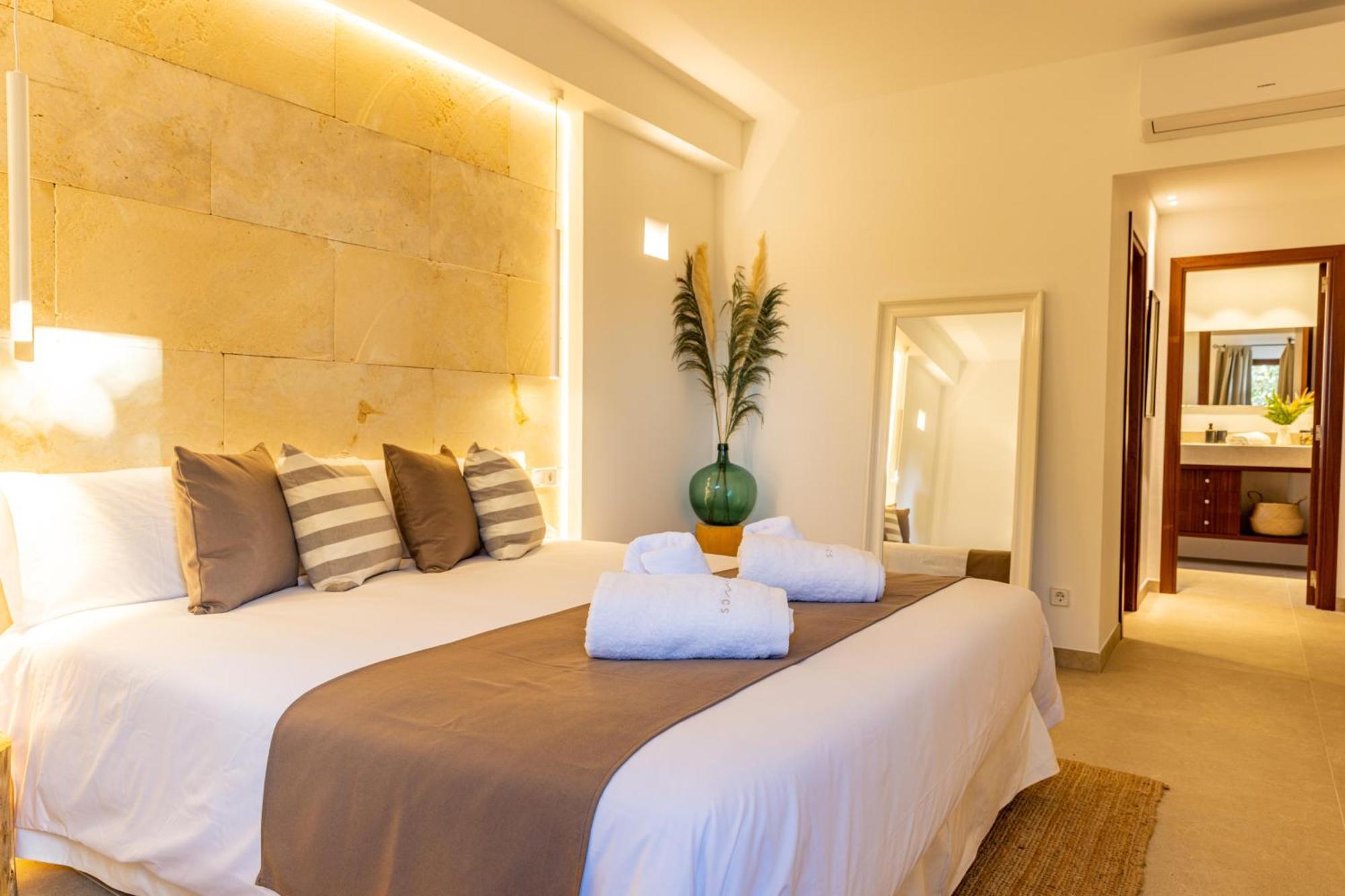 Es Mirador De Vernissa Jacuzzi Sauna Y Piscina Santa Margalida Buitenkant foto