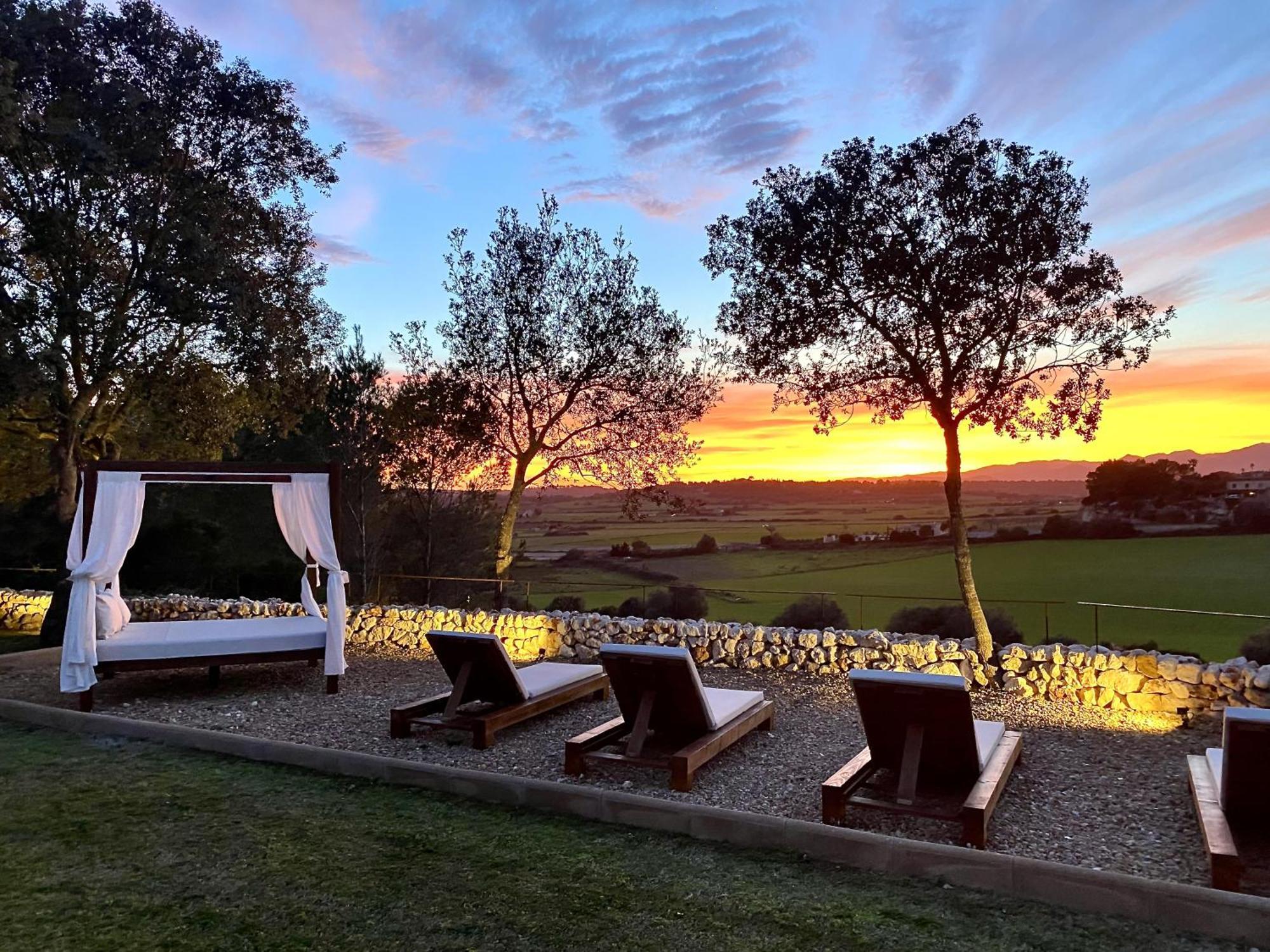 Es Mirador De Vernissa Jacuzzi Sauna Y Piscina Santa Margalida Buitenkant foto