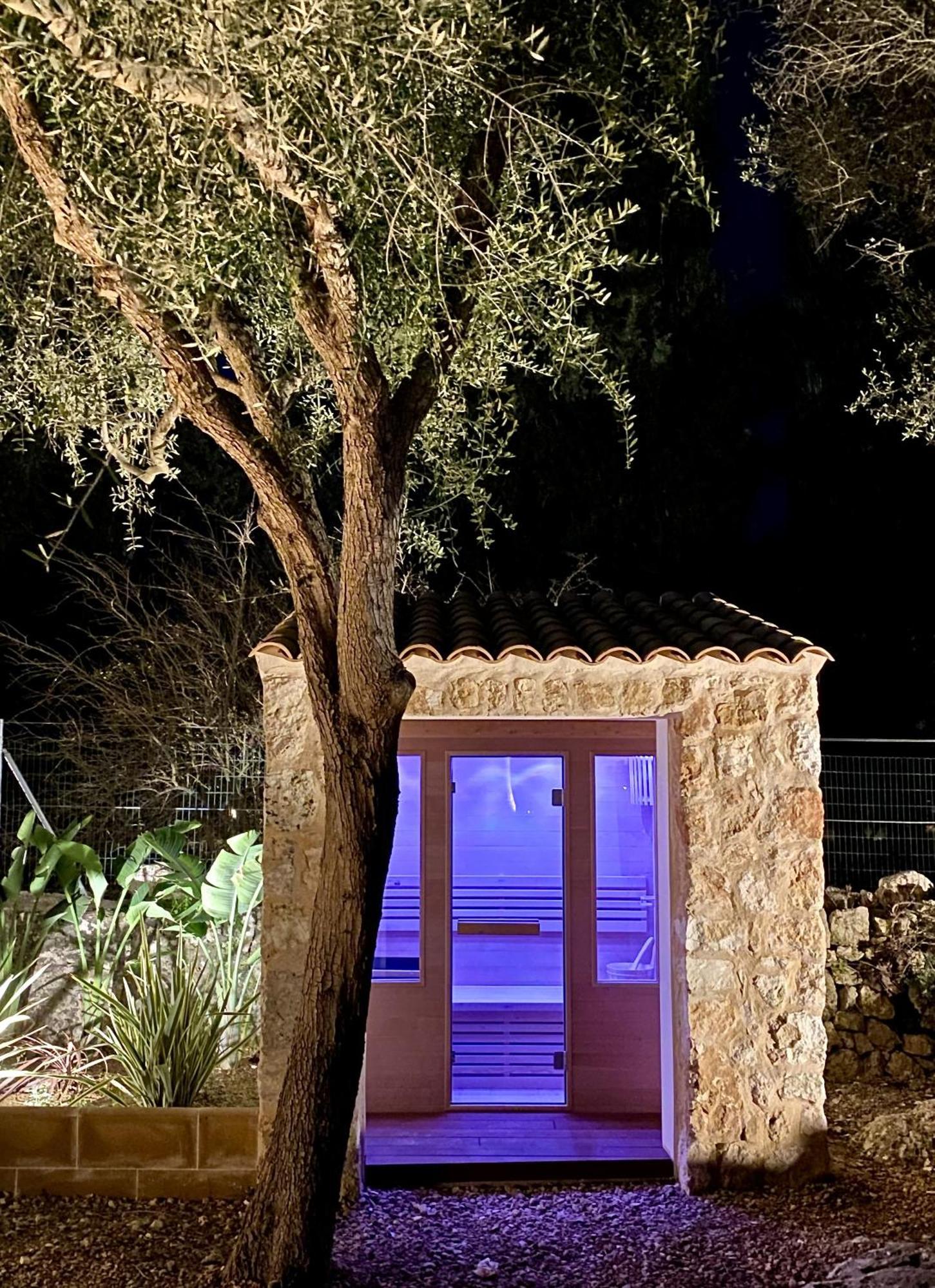 Es Mirador De Vernissa Jacuzzi Sauna Y Piscina Santa Margalida Buitenkant foto